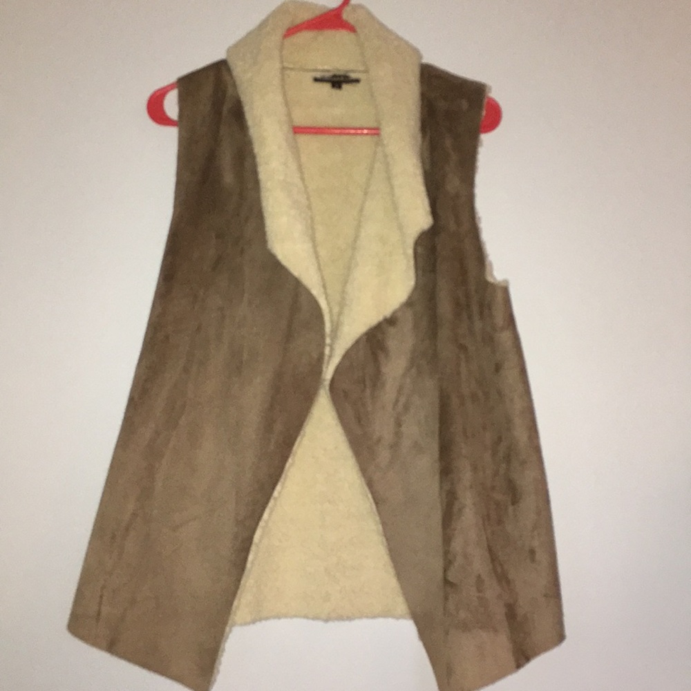 Faux Sherpa vest